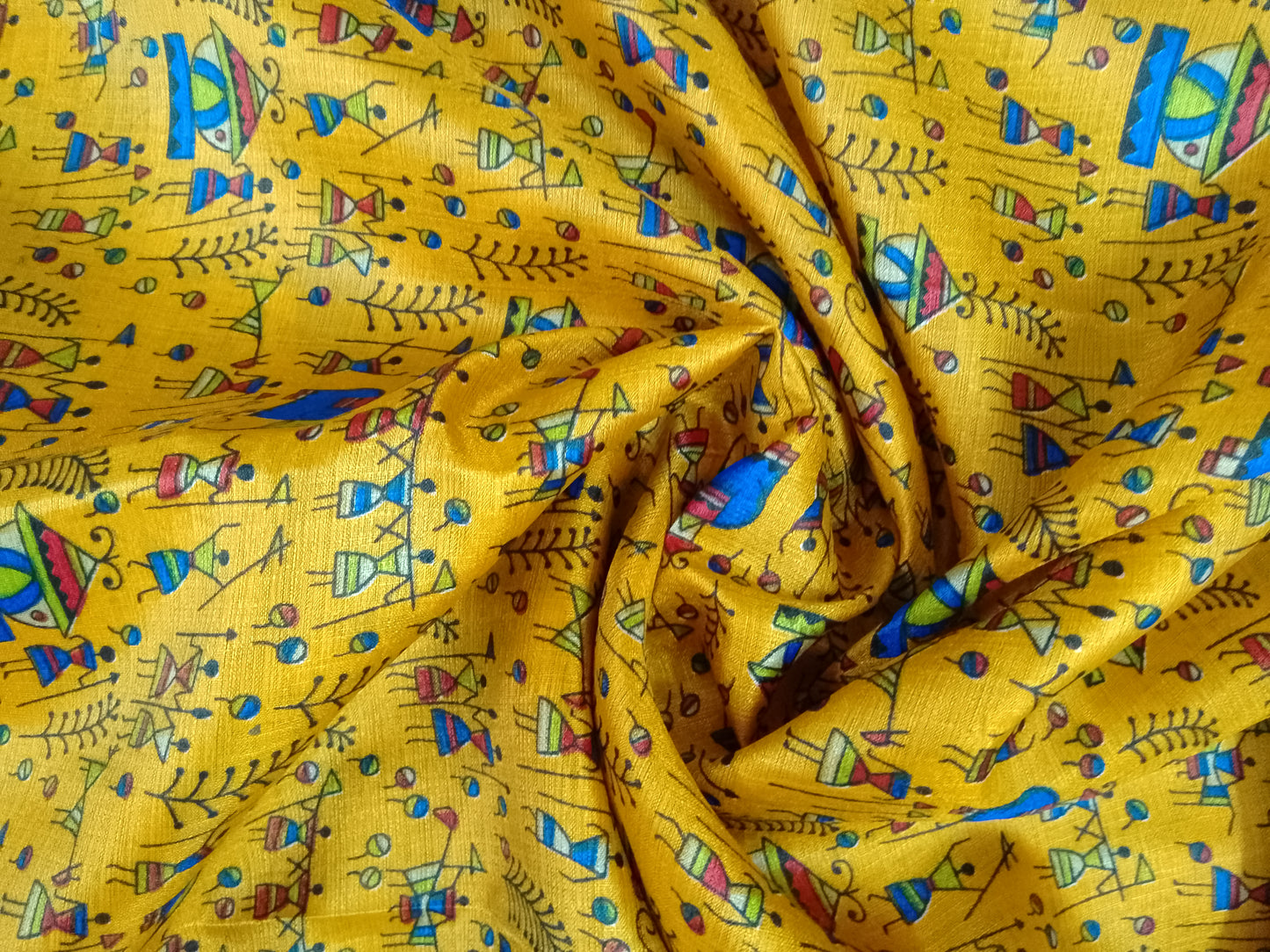 Semi Silk Saree - ON SALE