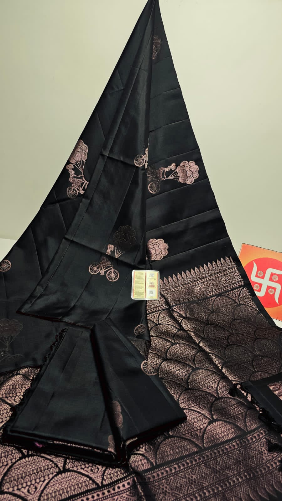 Pure Handloom Double Warp Kanchipuram Silk Saree