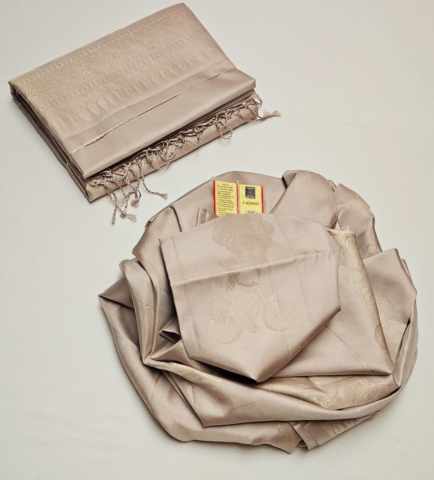 Pure Handloom Double Warp Kanchipuram Silk Saree